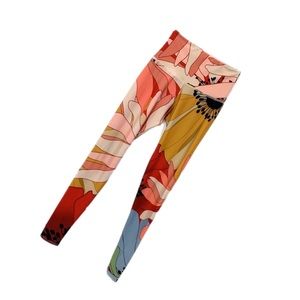 ❤️$10 add on. Floral Yoga Pants Size S/M